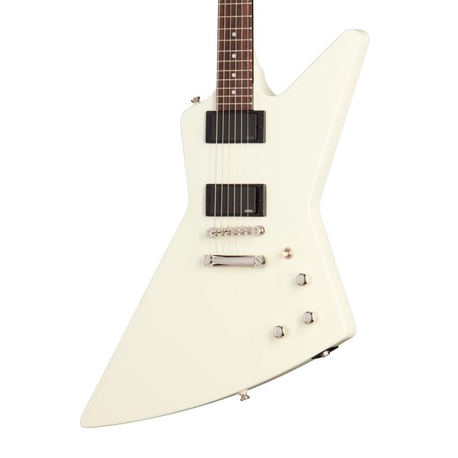 ブランド登録なし - Epiphone / Inspired by Gibson Explorer 80s EMG Classic White エピフォン KATANA MINI アンプリファイアー付き添い人13点仕かける！(YRK)