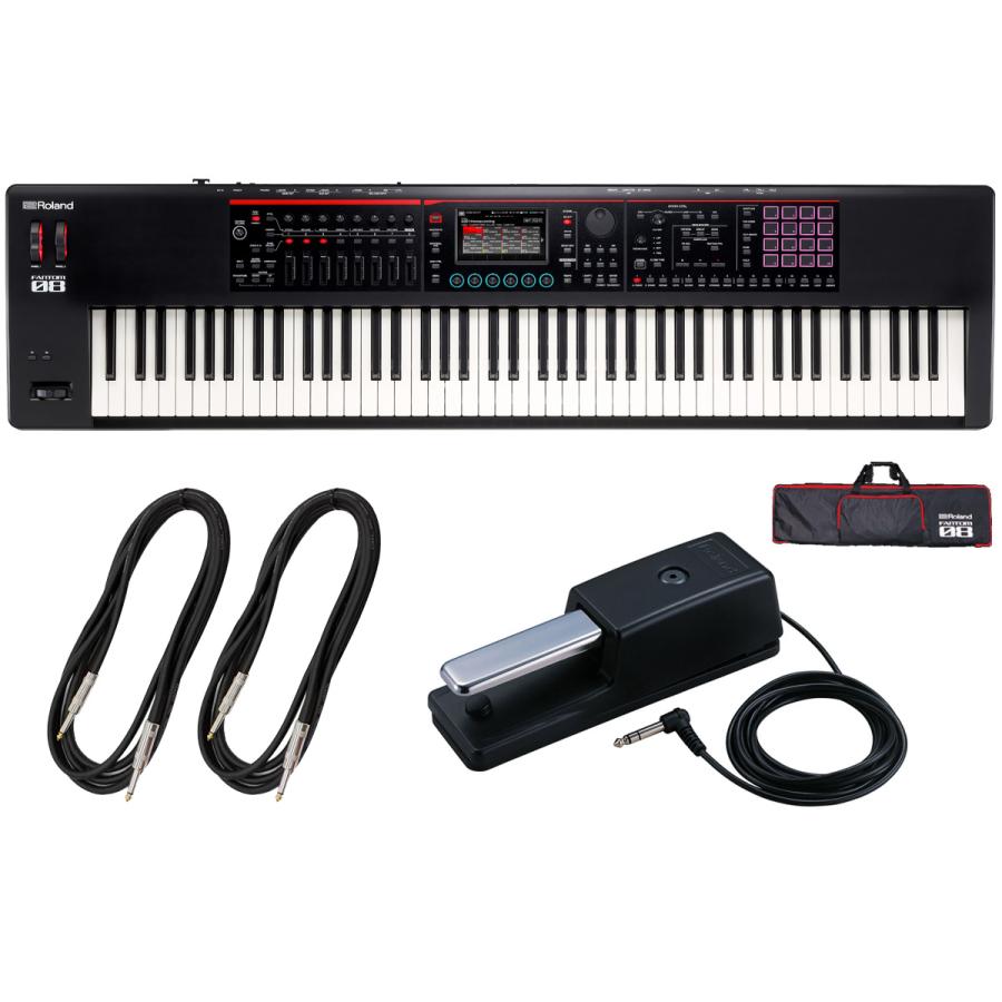 ローランド Roland /FANTOM-08(ダンパー・ペダル「DP-10」+ ローランド Roland /FANTOM-08(ダンパー・ペダル「DP-10」+