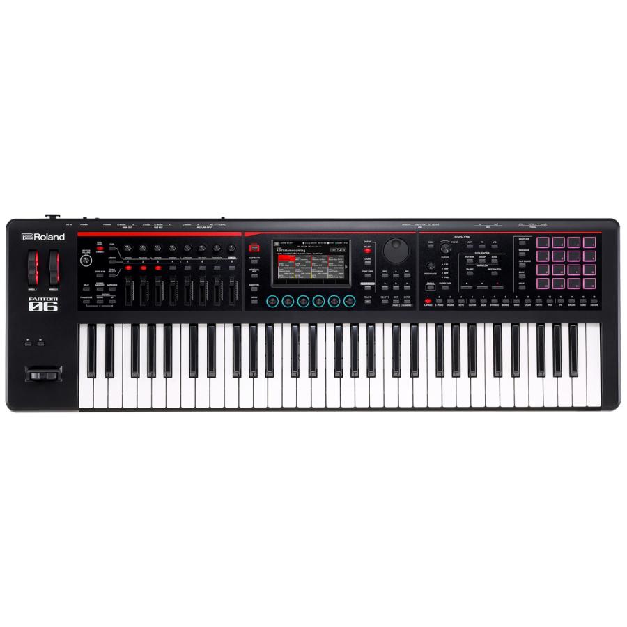 Roland/FANTOM-06(コンプリートセット)61鍵 多用途シンセサイザー(純正キャリングケースプレゼント)(YRK) | ローランド | 01