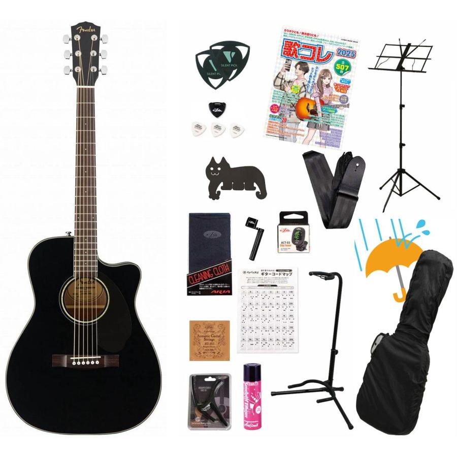 Fender（フェンダー） Fender / CC-60SCE Concert Black (Walnut