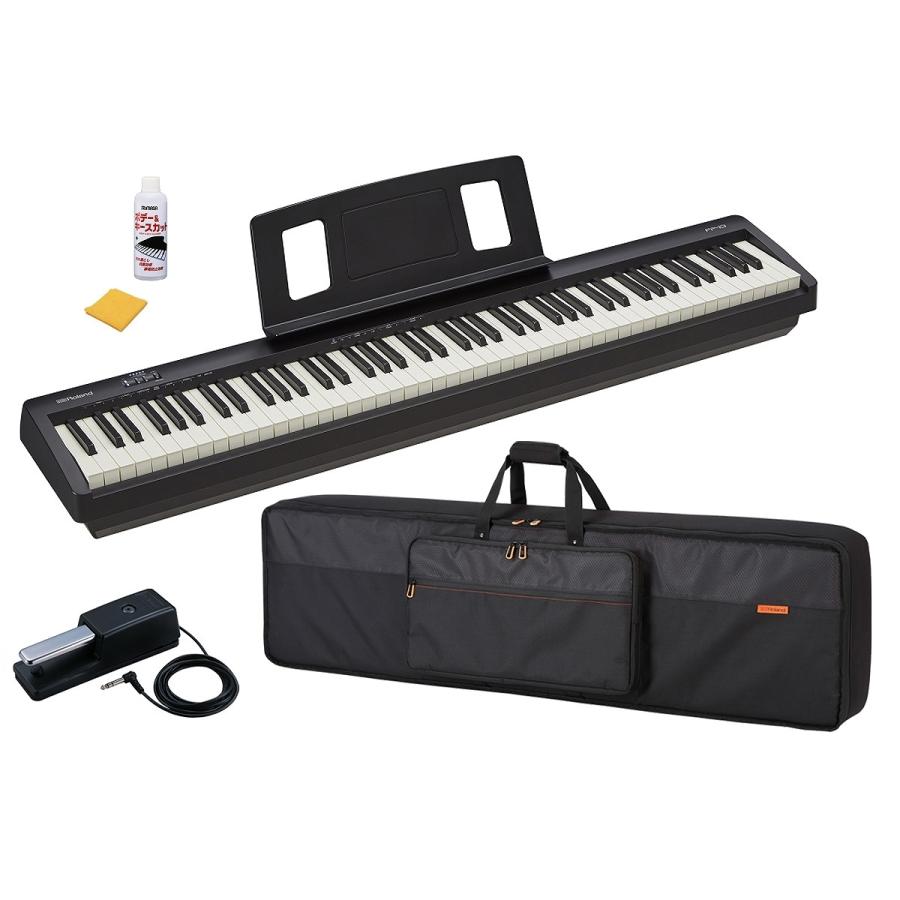 Roland ローランド / FP-10-BK(純正ケースセット！)ポータブル・ピアノ(YRK) | ローランド