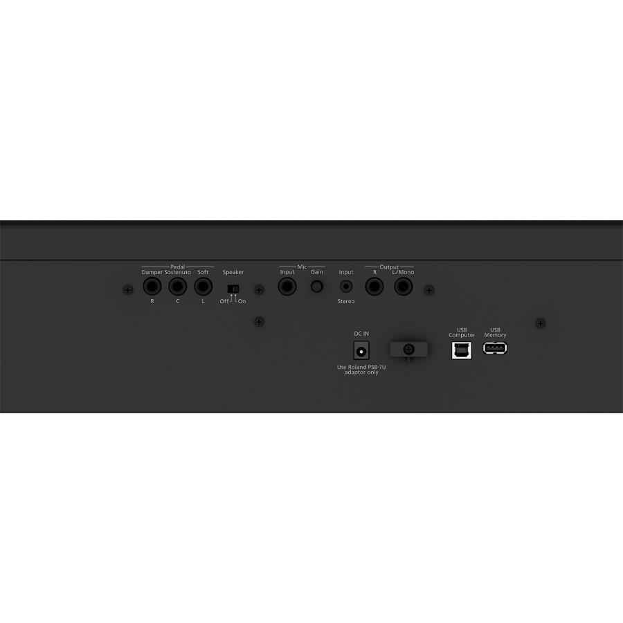 Roland ローランド / FP-60X BK(数量限定 CB-B88V2 コンプリートセット！)ブラック 電子ピアノ(FP60X)(YRK)_5