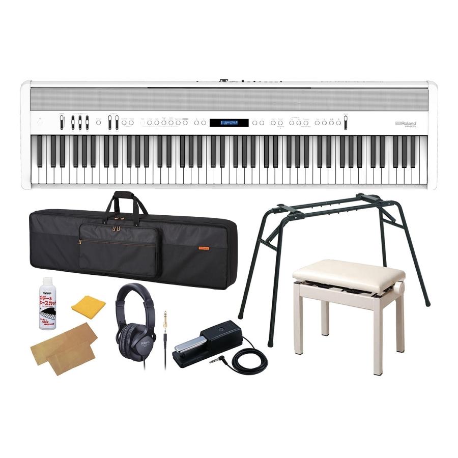 Roland FP-60X ホワイト 88鍵 電子ピアノ ローランド ROLAND FP-60X-WH Digital Piano ホワイト デジタル