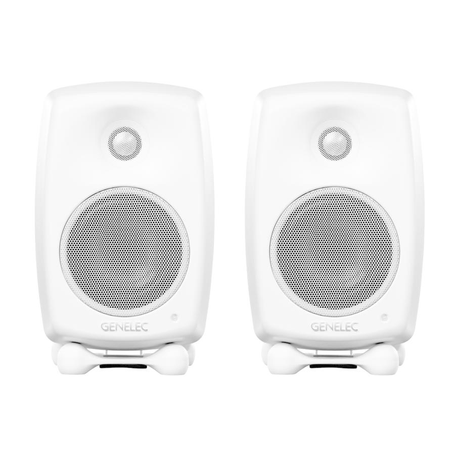 GENELEC パワードスピーカー ペア（ホワイト） GENELEC ジェネレック / G Two ホワイト (ペア) Home Audio Systems