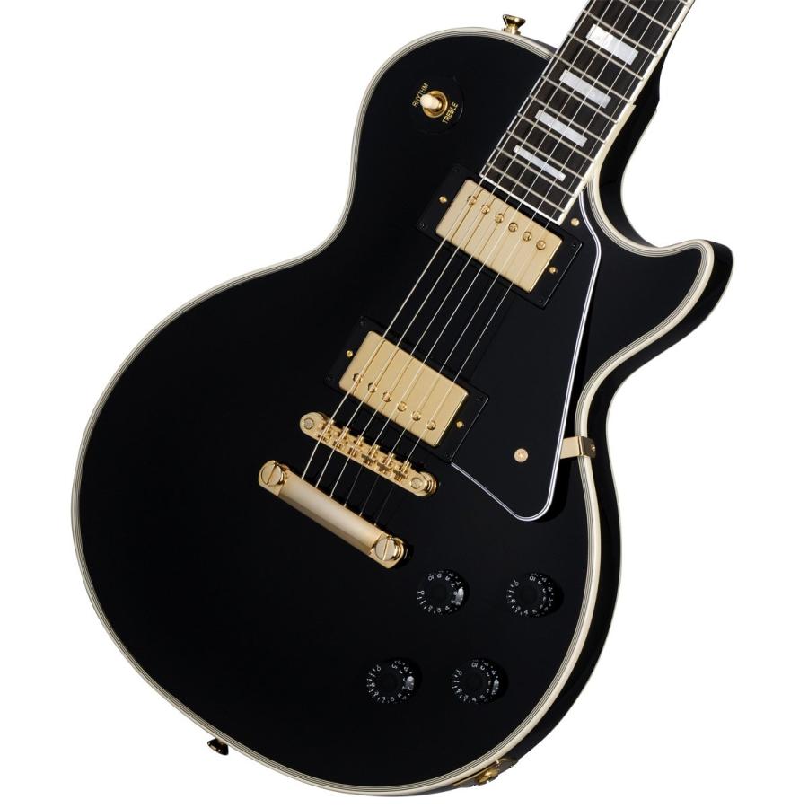 Epiphone / Inspired by Gibson Custom Les Paul Custom Ebony PG-10アンプ付属エレキギター初心者セットR(YRK)_3