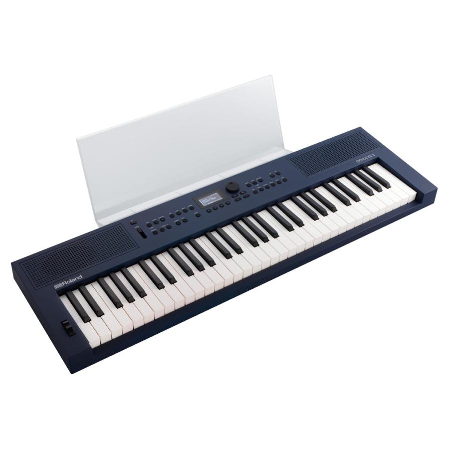 Roland GO:KEYS 3 ミッドナイトブルー 純正ケース・譜面台付 ローランド（Roland） ローランド / GOKEYS3-MU (GO:KEYS 3