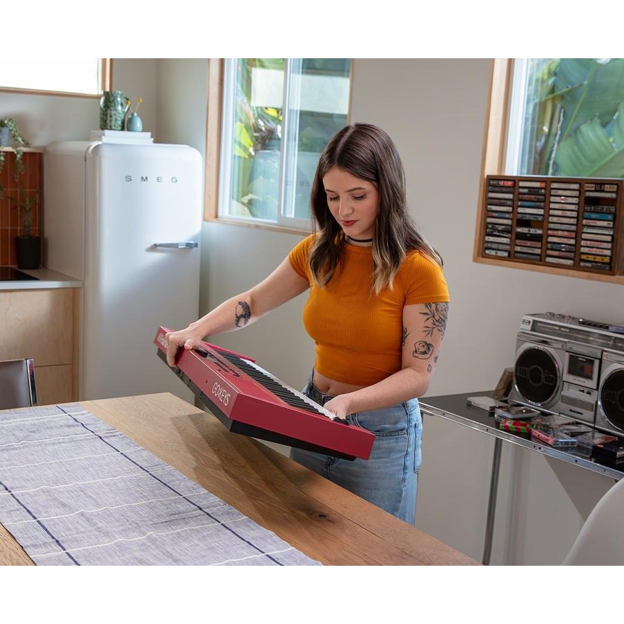 （わあ）美品　Roland GOKEYS3-RD ダンパーペダル&ケース付 Amazon | Roland ローランド / GOKEYS3-RD [背負えるキャリング