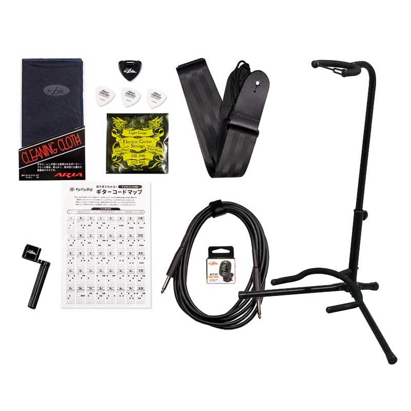Ibanez / GRGR330EX-BKF(Black Flat) (イシバシ楽器独占販売モデル)(海外限定仕様モデル) 録音＆セッションで上達！Fender Link I/O付き13点セットの画像