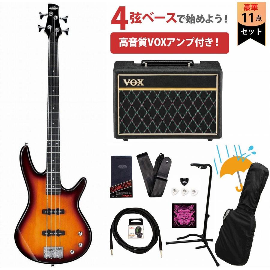 Ibanez（アイバニーズ） Ibanez / GSR180-BS Brown Sunburst ジオ VOX