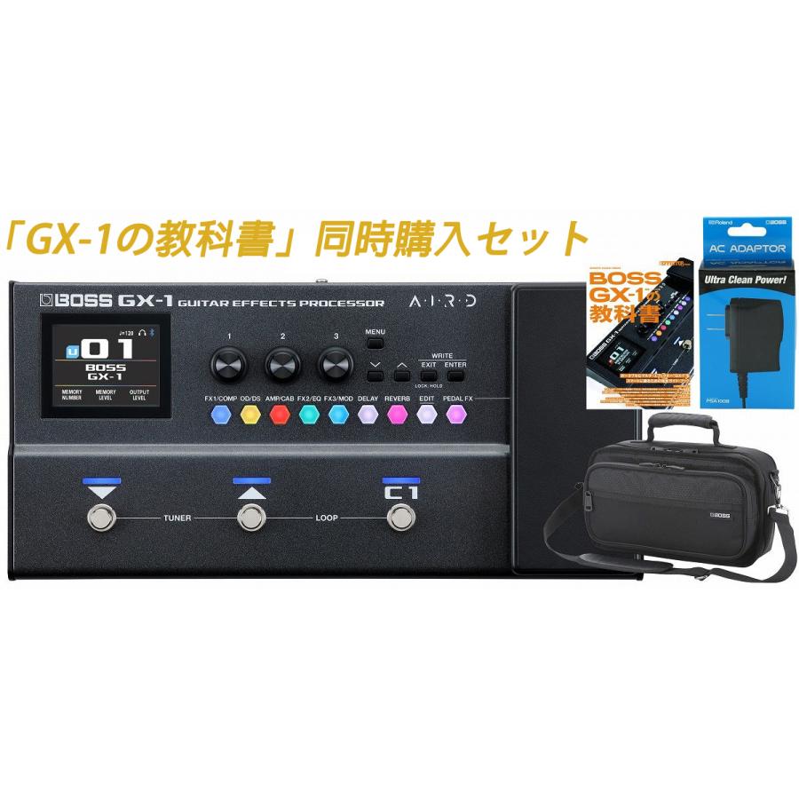 BOSS / GX-1 (純正アダプター(PSA-100S2) + 純正キャリングケース(CB