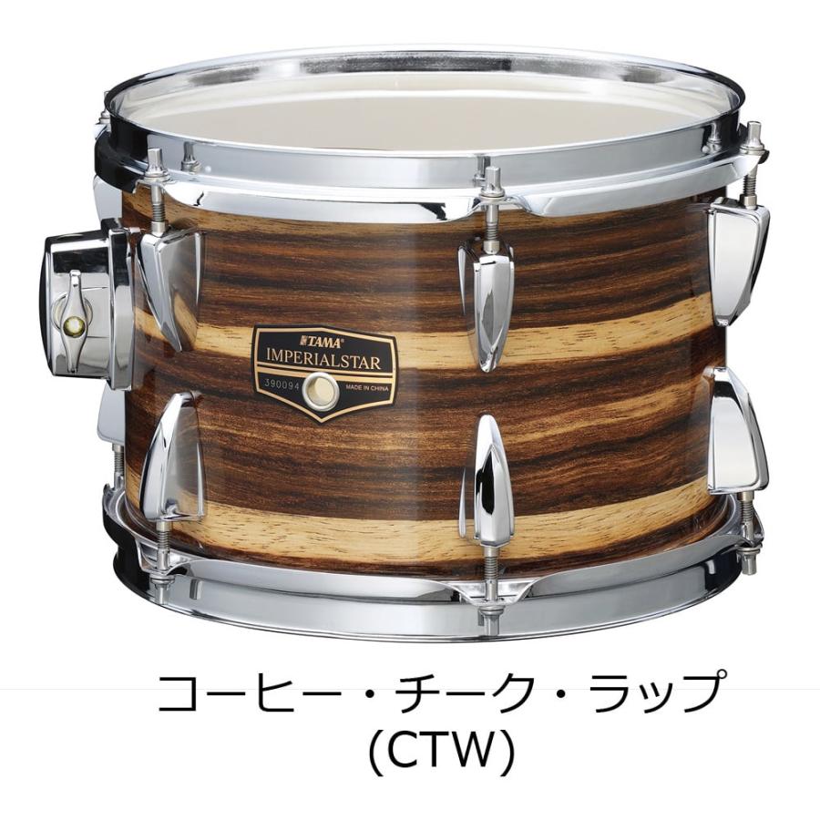 TAMA / IP52H6RC-CTW シンバル付きドラムセット (22BDスタンダードサイズ) スティックとスティックホルダーセット(お取り寄せ商品)｜ishibashi｜04