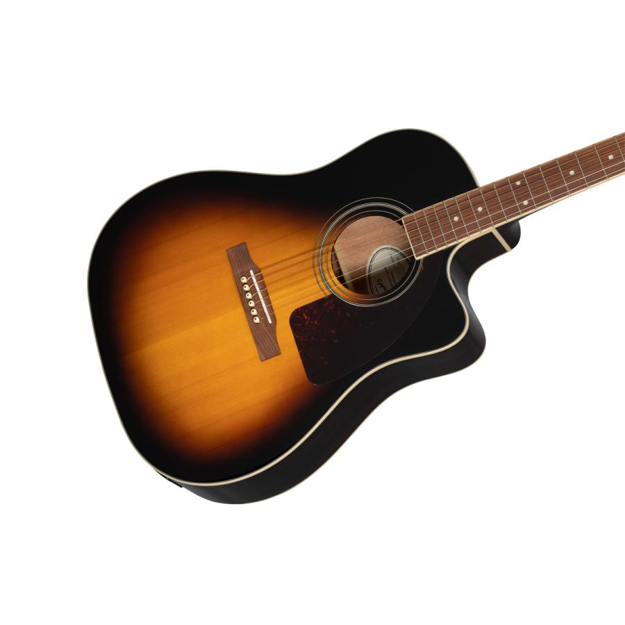 Epiphone アコースティックギター ブラウン カバー付き Epiphone アコースティックギター ブラウン カバー、カポ