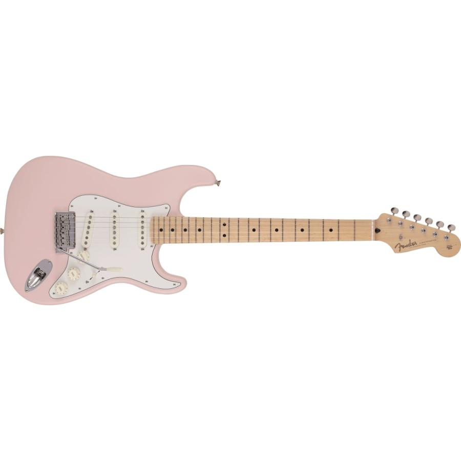 Fender / Made in Japan Junior Collection Stratocaster Maple FB Satin Shell Pink (ショートスケール)  BOSS KATANA MINI アンプ付き13点セット！の画像