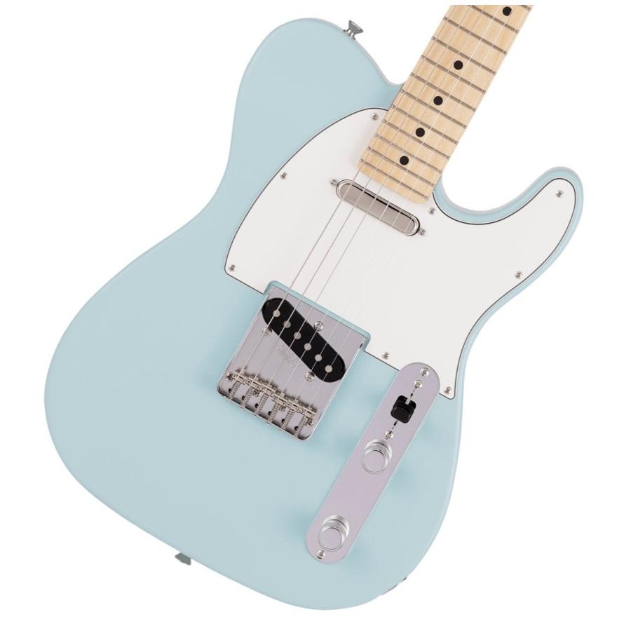 Fender / Made in Japan Junior Collection Telecaster Maple FB Satin Daphne Blue  BOSS KATANA MINI アンプ付き13点セット！の画像