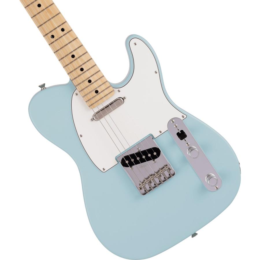 Fender / Made in Japan Junior Collection Telecaster Maple FB Satin Daphne Blue YAMAHA GA15IIアンプ付属初心者セットRの画像