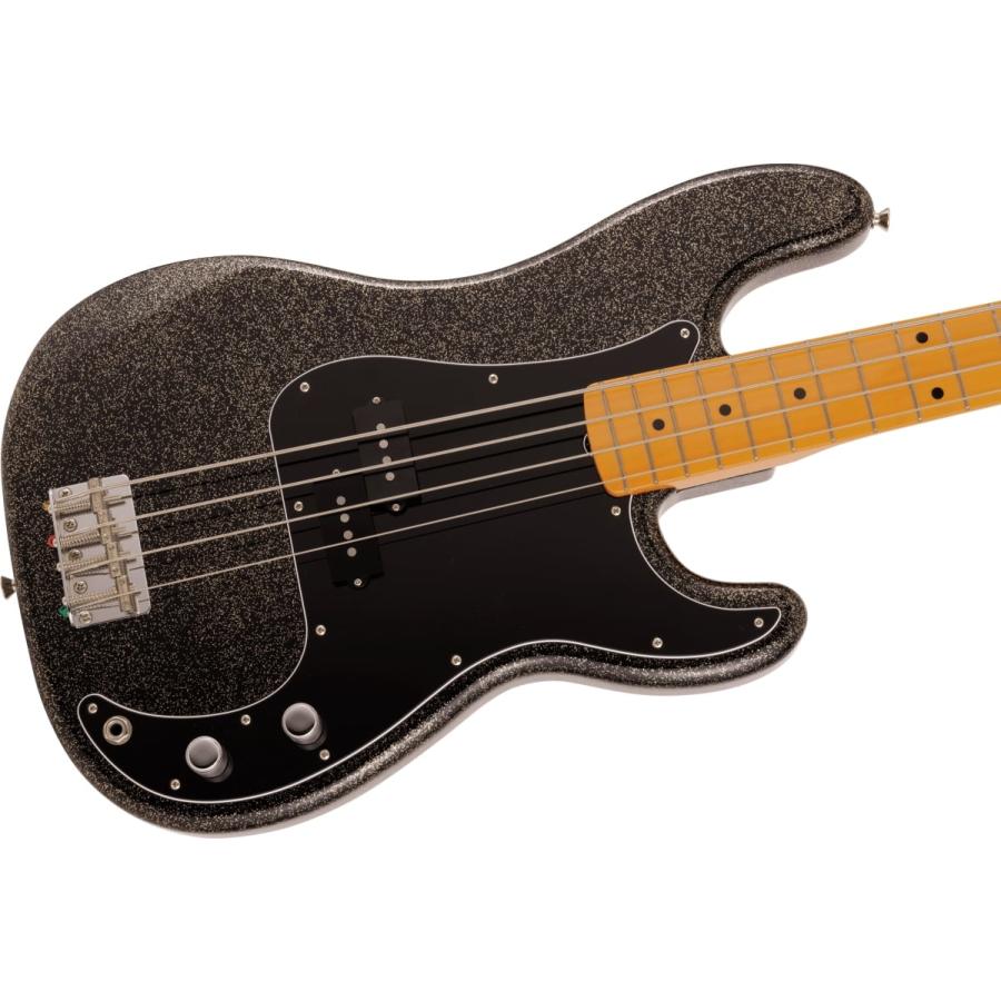 Fender / J Precision Bass Maple Fingerboard Black Gold VOX
