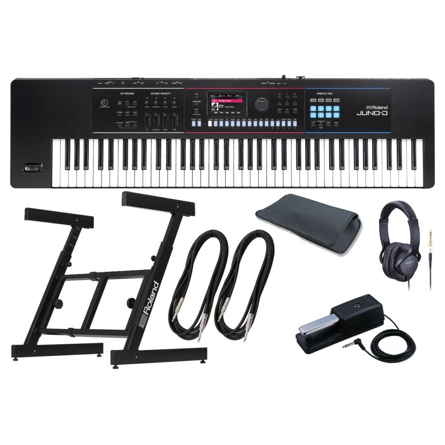 ローランド（Roland） Roland/JUNO-D7 [Z型キーボードスタンド セット 