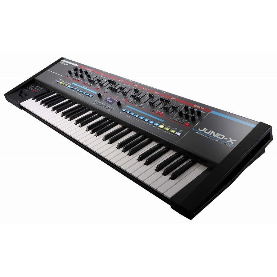 本物の通販 Roland ローランド / JUNO-X (純正ケース(SC-G61W3)＆スタンド・ペダルセット！) Synthesizer