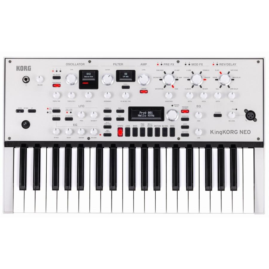 KORG コルグ / KingKORG NEO [ホワイトカラー X型スタンド ＆ ケーブル 