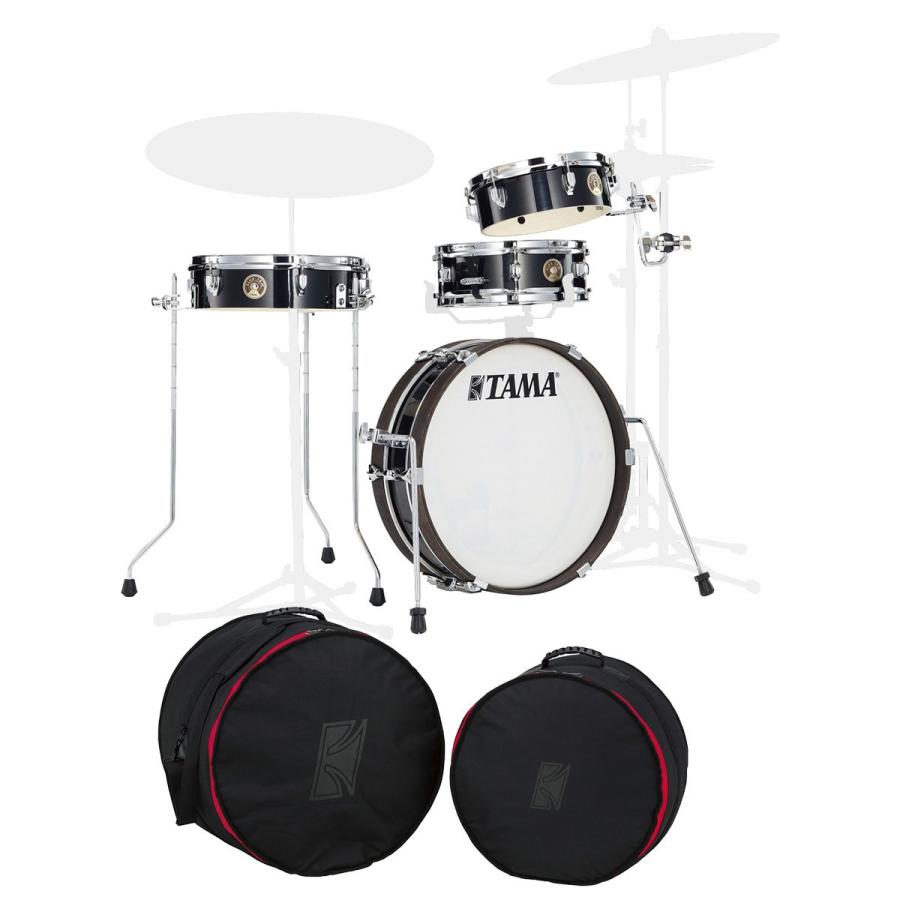 TAMA TAMA / LJK48P-HBK Club-JAM Pancake Kit 専用ドラムバッグセット