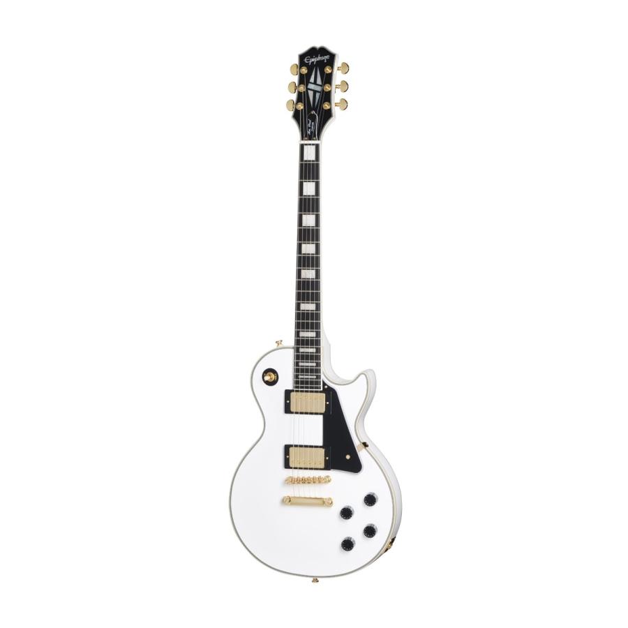 Epiphone / Inspired by Gibson Les Paul Custom Alpine White エピフォン レス ポール カスタム  BOSS KATANA MINI アンプ付き13点セット！(YRK)_4