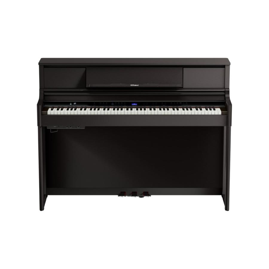 (全国組立設置無料)Roland / LX-5-DRS ダークローズウッド調仕上げ 電子ピアノ [防振ピアノマットセット](特典品+ケアSETプレゼント)(代引不可)(PTNB)の画像