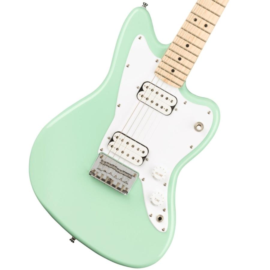 Squier / Mini Jazzmaster HH Maple Surf Green ミニギター GP-1アンプ付属エレキギター初心者セット｜ishibashi｜04