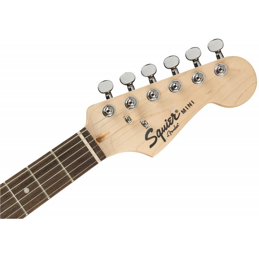 Squier / Mini Strat Laurel FB Black ミニギター エレキギター GP-1アンプ付属エレキギター初心者セットR(YRK)_8