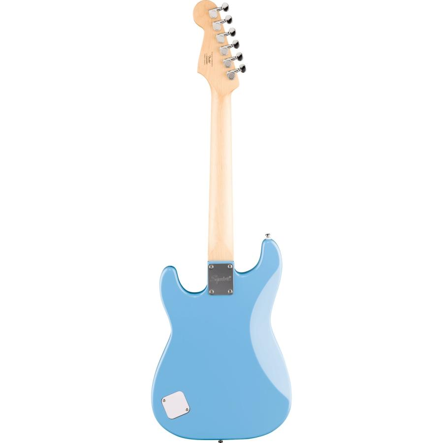 Squier by Fender / Mini Stratocaster Maple FB White Pickguard California Blue(コンパクトエレキギター)BOSS KATANA MINI アンプ付き13点セット！(YRK)の画像