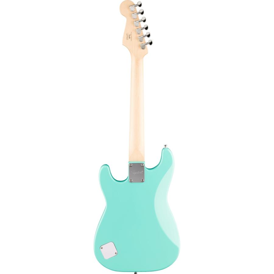 Squier by Fender / Mini Stratocaster Maple FB White Pickguard Sea Foam Green (コンパクトエレキギター)BOSS KATANA MINI アンプ付き13点セット！(YRK)の画像