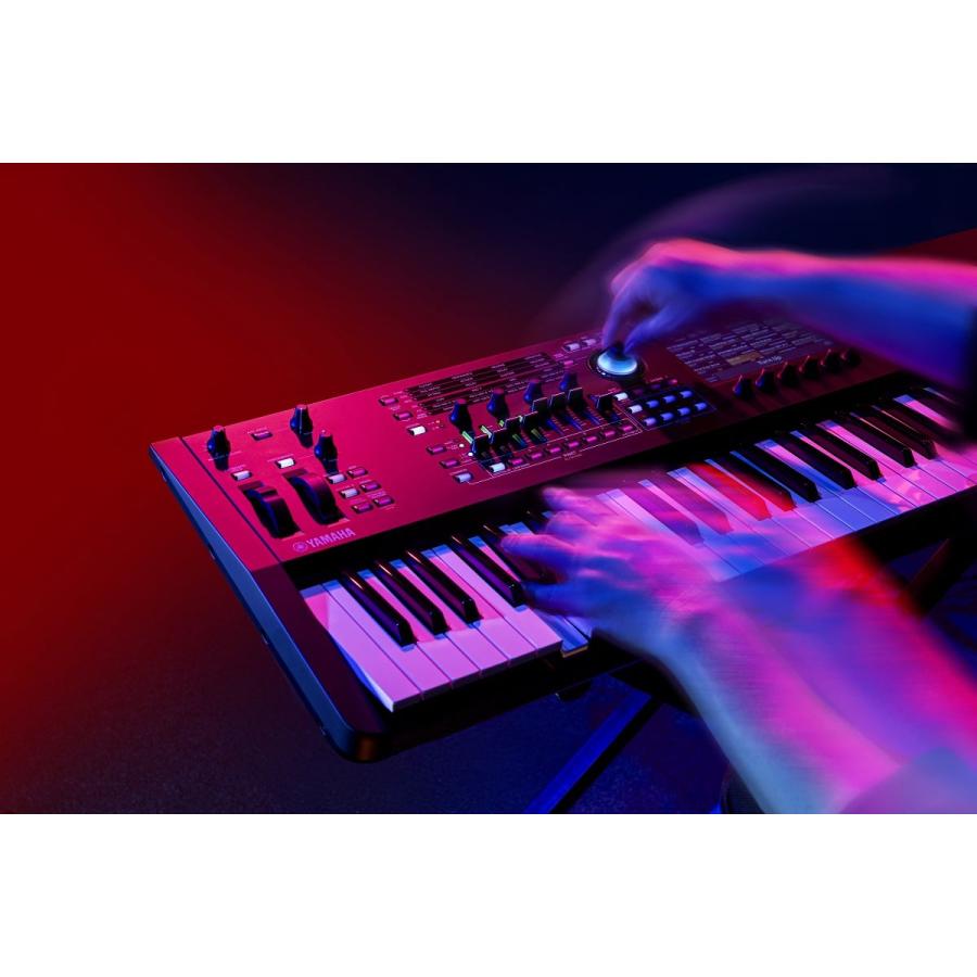 YAMAHA　シンセサイザー　modx8+　フットペダルfc4a付き YAMAHA MODX M8 [純正ペダル(FC4A)＆Z型キーボードスタンドセット