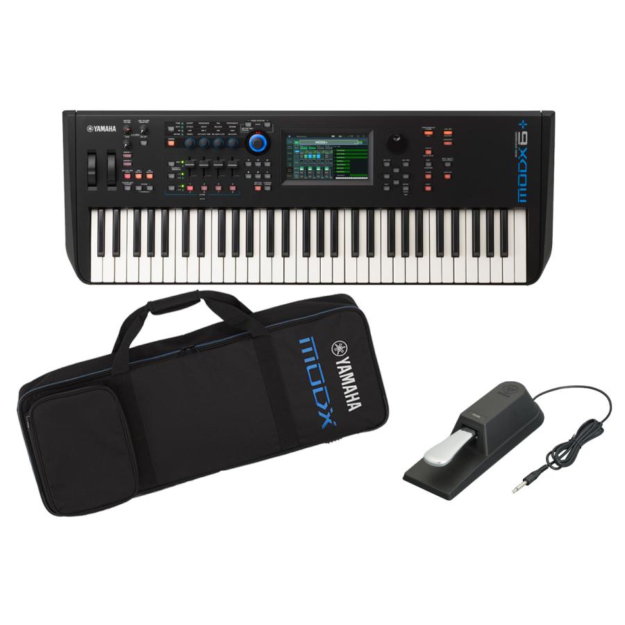 YAMAHA ヤマハ / MODX6+(専用ケース+サスティンペダル(FC4A YAMAHA ヤマハ / MODX6+(専用ケース+サスティンペダル(FC4A