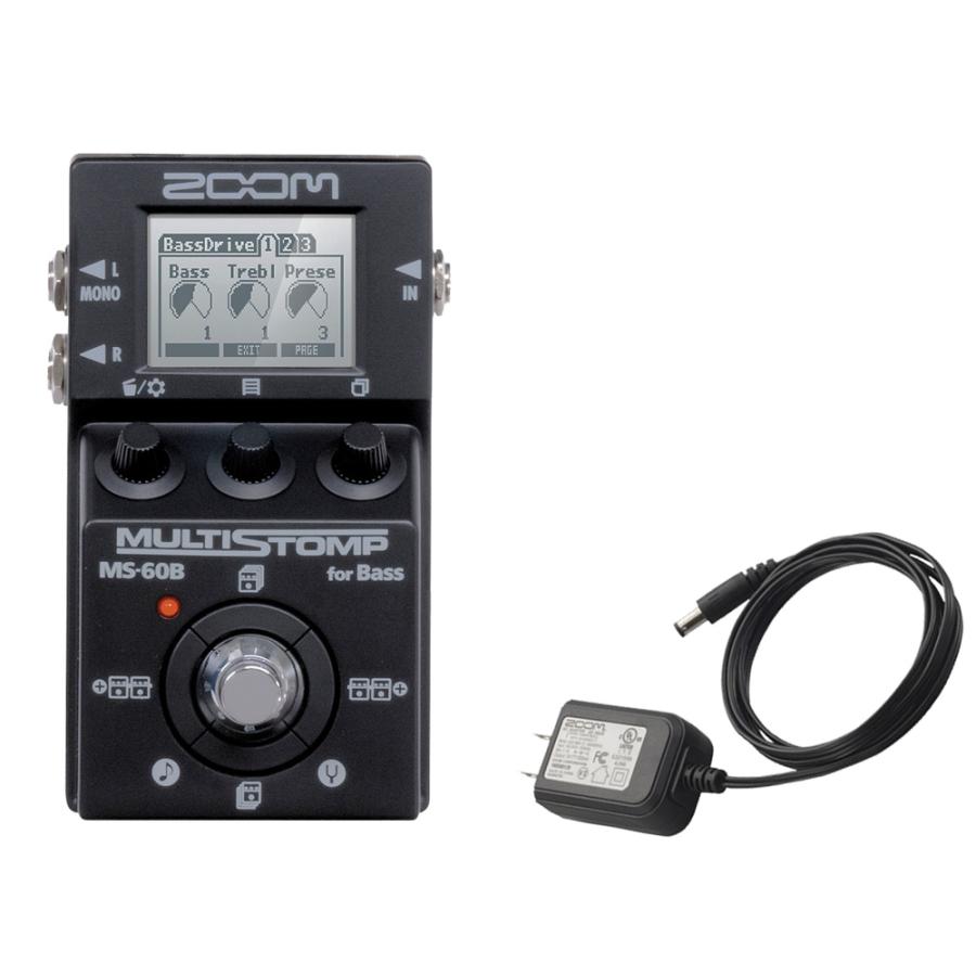 ZOOM / MS-60B-I Black Limited イシバシ限定生産モデル -純正AC 