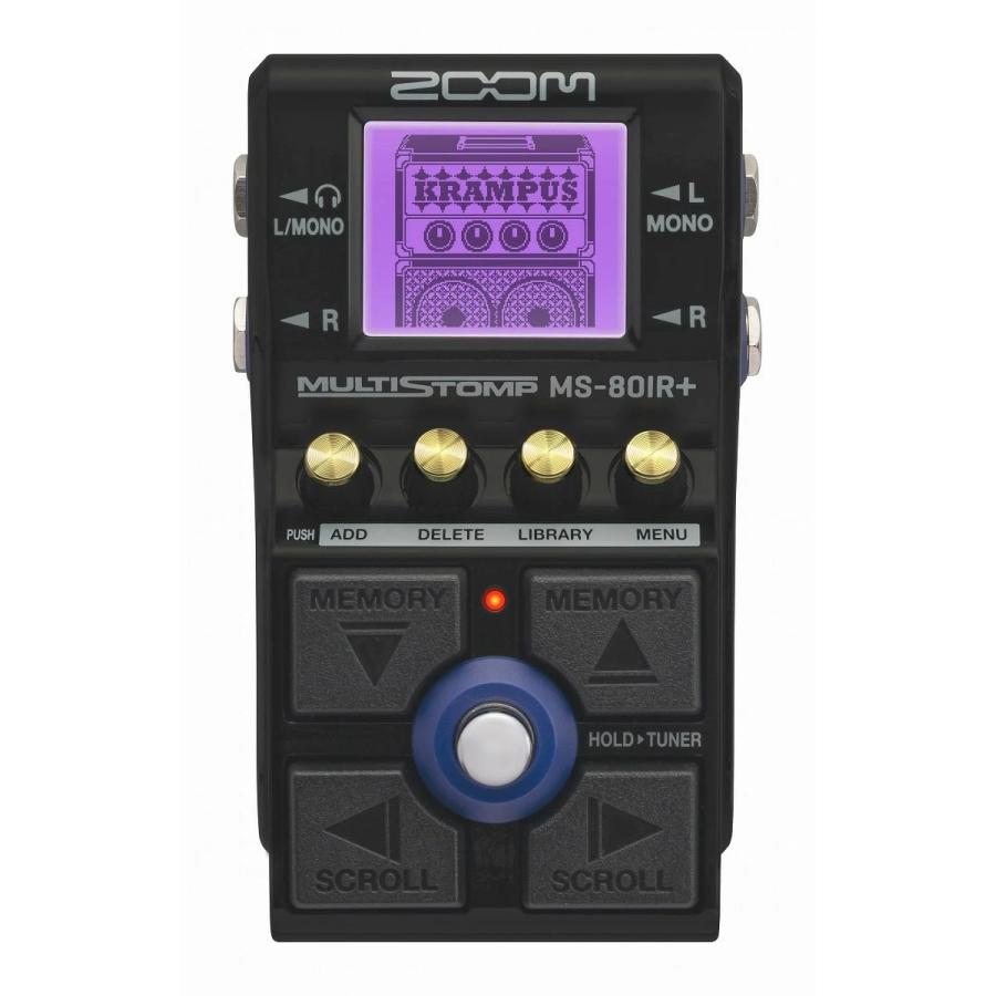 美品 ZOOM MS-80IR+ マルチストンプ IR 元箱おまけ付 即発送 ズーム（zoom） (無償オンラインユーザー登録で安心の3年間製品保証