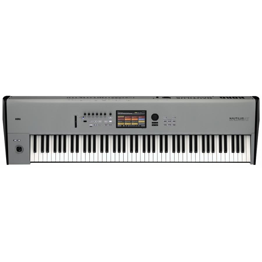 コルグ / NAUTILUS-88 AT GR (Gray) [高品位密閉型ヘッドフォン Focal / Listen Professional セット] 88鍵盤ワークステーション 【オーバー】