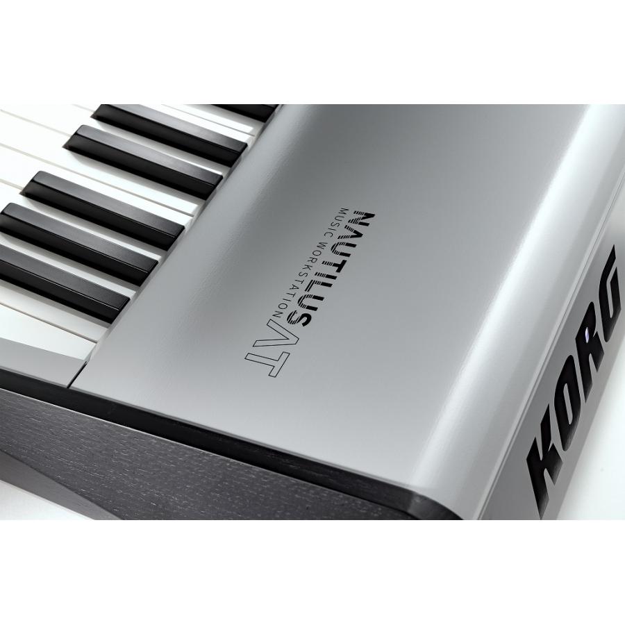 コルグ / NAUTILUS-88 AT GR (Gray) [高品位密閉型ヘッドフォン Focal / Listen Professional セット] 88鍵盤ワークステーション 【オーバー】