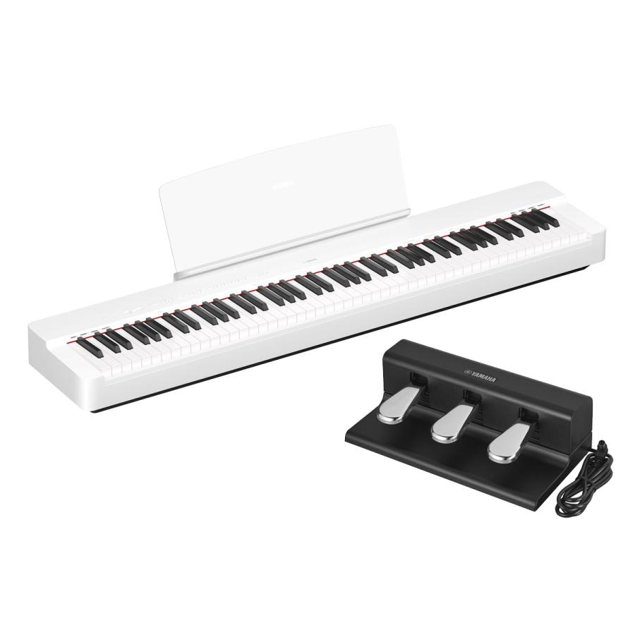 YAMAHA ヤマハ / P-225WH (3本ペダル FC35 セット!) ホワイト YAMAHA ヤマハ / P-225WH (3本ペダル FC35 セット!) ホワイト