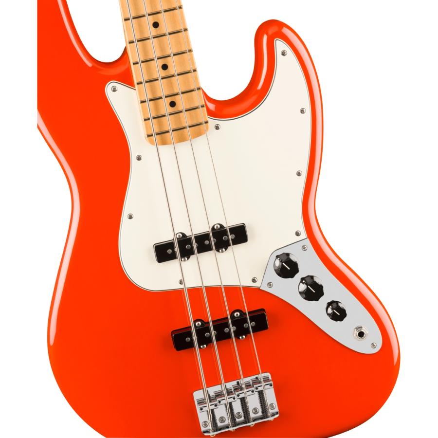 Fender / Player II Jazz Bass Maple FB Coral Red VOXヘッドホン