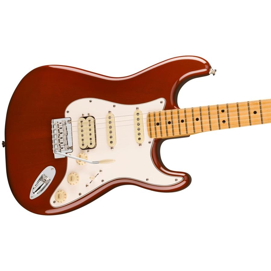 (WEBSHOPクリアランスセール)Fender / Player II Stratocaster HSS Maple FB Transparent Mocha Burst Chambered Mahogany MG10エレキギター初心者セットの画像