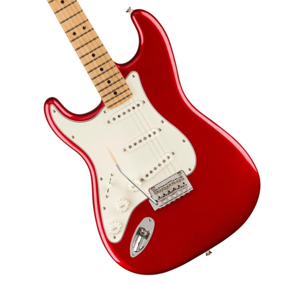 Fender/Player Strato LeftHand Maple/FB CandyAppleRed[左利き]FenderFrontman10Gアンプ付属エレキギター初心者セット｜ishibashi｜04