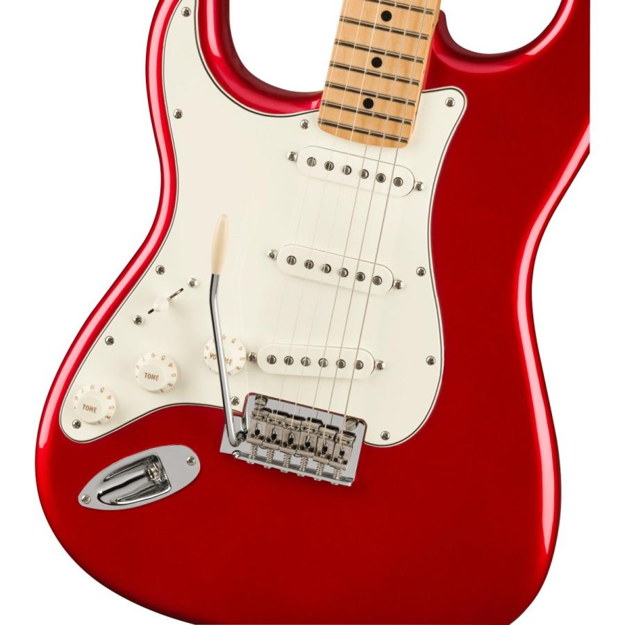 Fender/Player Strato LeftHand Maple/FB CandyAppleRed[左利き]FenderFrontman10Gアンプ付属エレキギター初心者セット｜ishibashi｜07