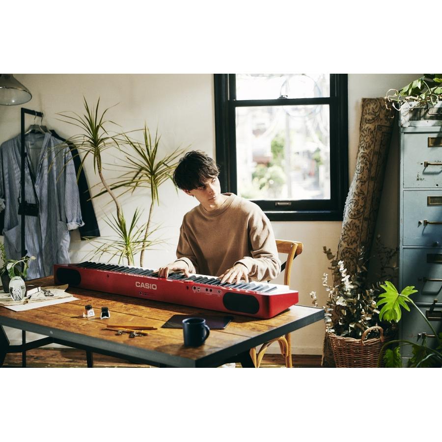 け*い様 ▼CASIO PX-S1100 Privia レッドスタンド付き CASIO PX-S1100RD 【 専用スタンドセット 】 カシオ 88鍵 電子