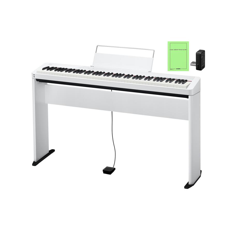 CASIO カシオ / PX-S1100WE(専用スタンドセット！)(ホワイト) デジタルピアノ