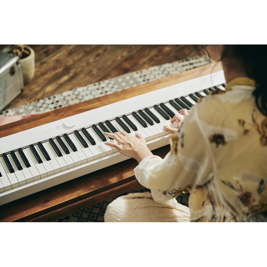 CASIO（カシオ） 電子ピアノ Privia PX-S1100WE(ホワイト) 88鍵盤