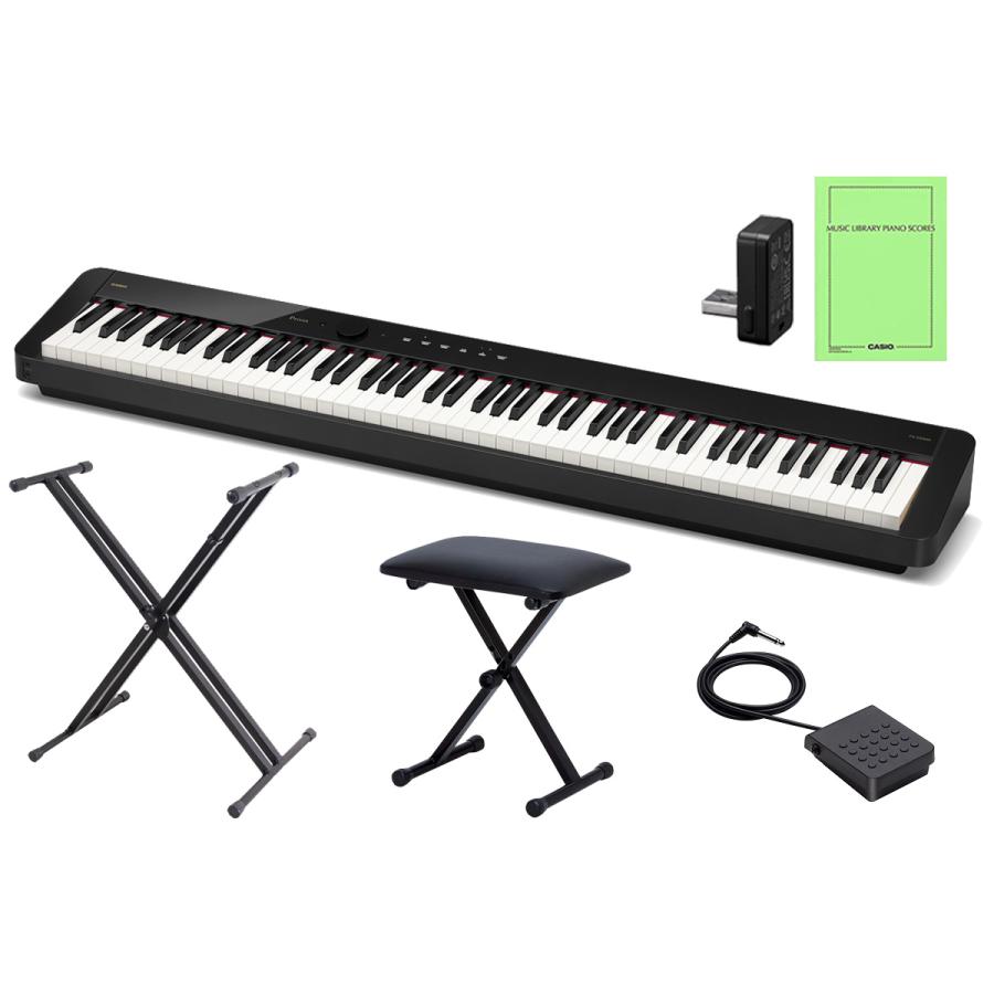 Privia（CASIO） CASIO カシオ / PX-S5000BK(キーボードスタンド＆椅子