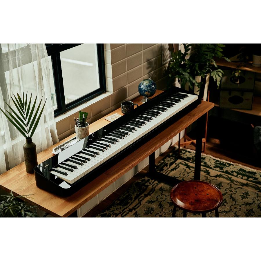 CASIO Privia PX-S5000 設置台、椅子、付属品付 6/28迄 ヘッドホンプレゼント！】 CASIO PX-S5000 BK ブラック 電子