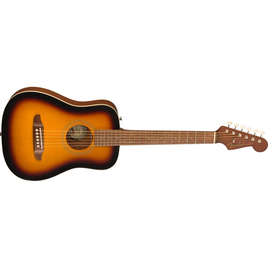 / Redondo Mini Sunburst 【語り】 ミニアコースティックギター フェンダーアコギ入門豪華12点初心者セットR(YRK)