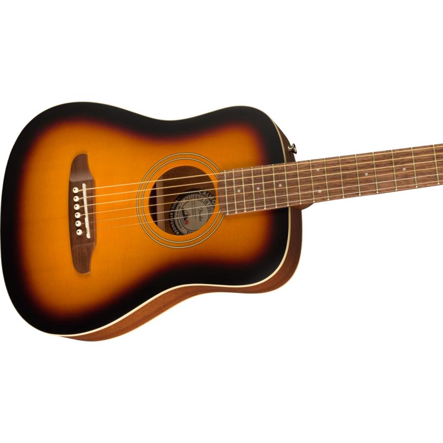 / Redondo Mini Sunburst 【語り】 ミニアコースティックギター フェンダーアコギ入門豪華12点初心者セットR(YRK)