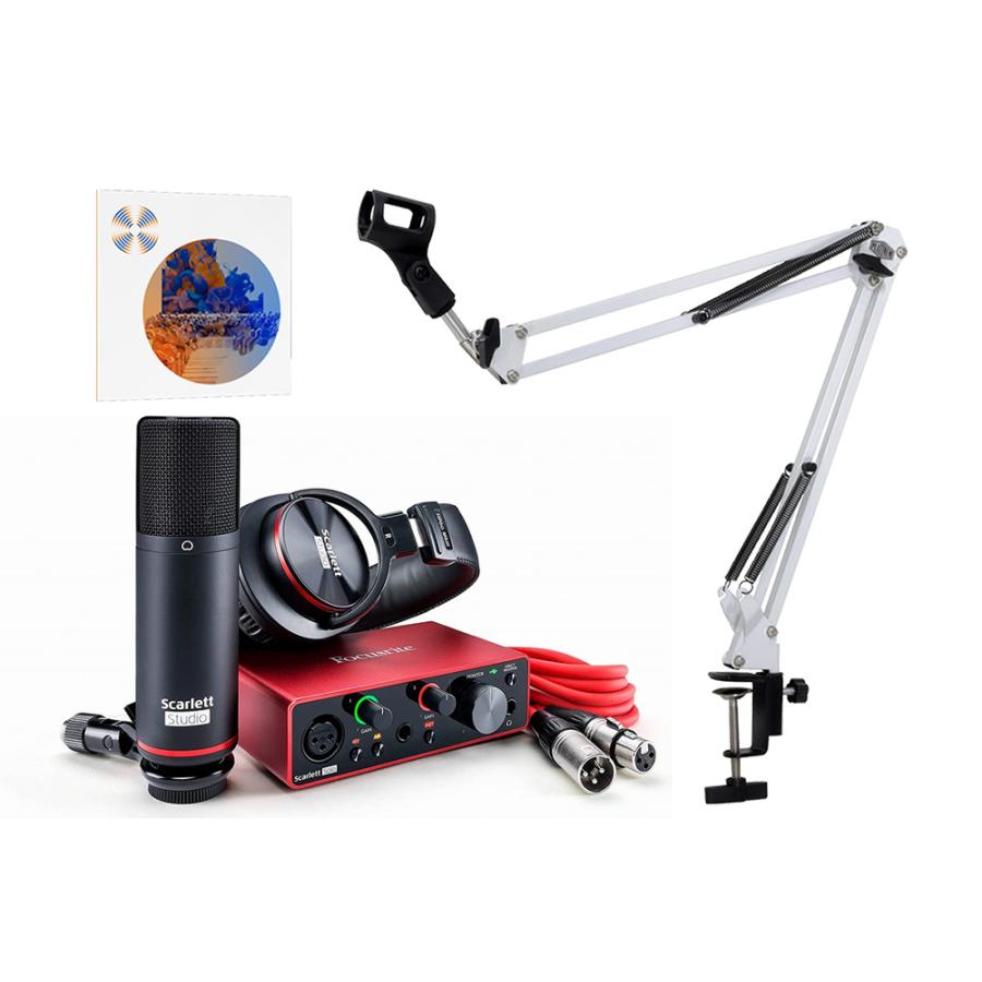 Focusrite Scarlett Solo Studio G3 白アーム型マイクスタンド付 限定特典izotope Rx7 Elementsノイズ除去ソフトライセンス付 Webshop 80 Scltsol Mpcwh イシバシ楽器 通販 Yahoo ショッピング