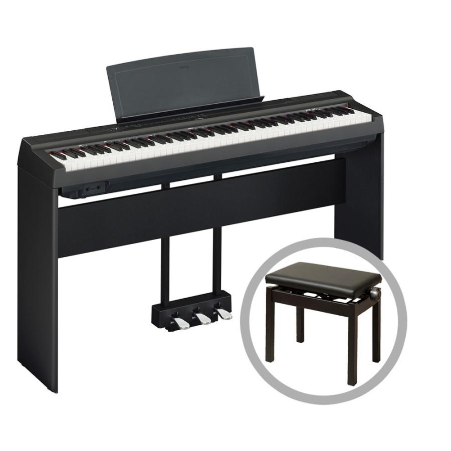 Yamaha ヤマハ 電子ピアノ P 125 B オプション 椅子セット ブラック P 125b Yrk 予約注文 納期未定 80 Set723 イシバシ楽器 通販 Yahoo ショッピング